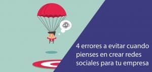errores al crear redes sociales